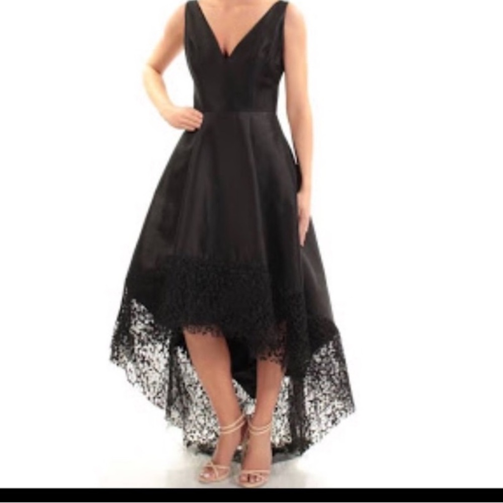 Betsy and Adam high low dress color navy